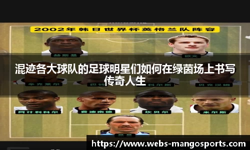 混迹各大球队的足球明星们如何在绿茵场上书写传奇人生
